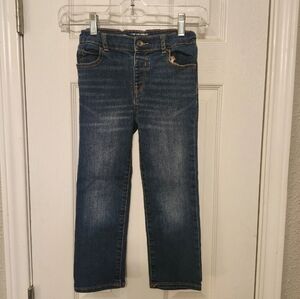The Children's Place Stretch Straight Dark Blue Jeans 5T